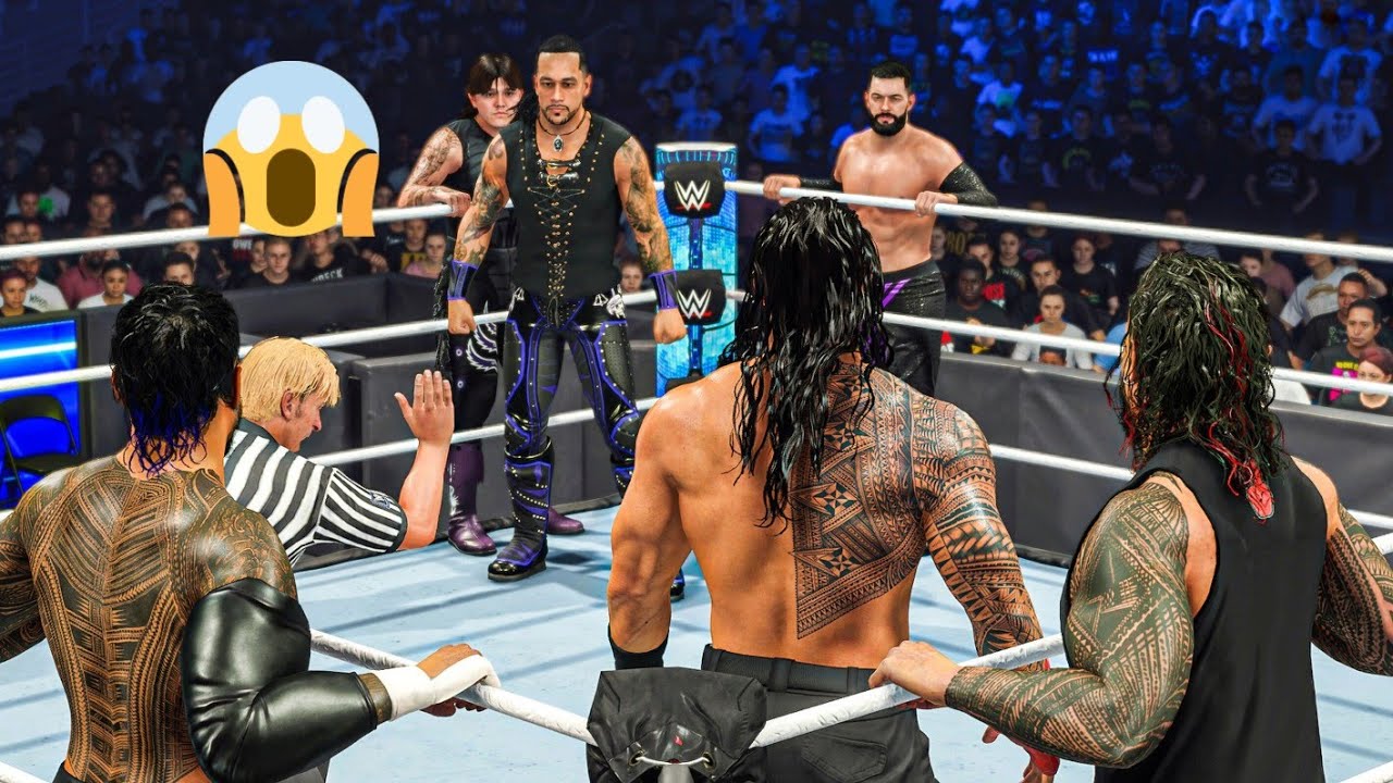 WWE 2K24 - The Bloodline vs The Judgment Day | Smackdown | Gameplay