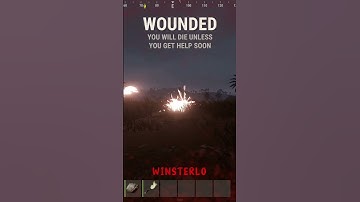 When the incendiary shell are tracking you Rust