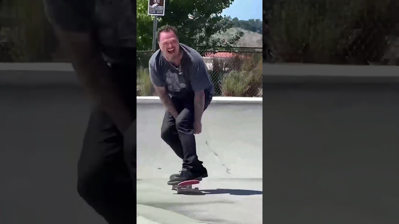 Bam Margera Banger Skating Yesterday! 