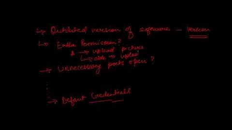 Security Misconfiguration - Theory