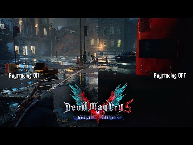 Devil May Cry 5 Special Edition Comparison - 2019 (No Ray Tracing) vs Special  Edition (Ray Tracing) 