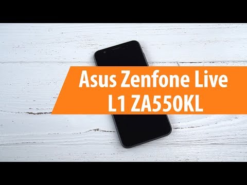                      Asus Zenfone Live L1 ZA550KL   Unboxing Asus Zenfone Live L1 ZA550KL