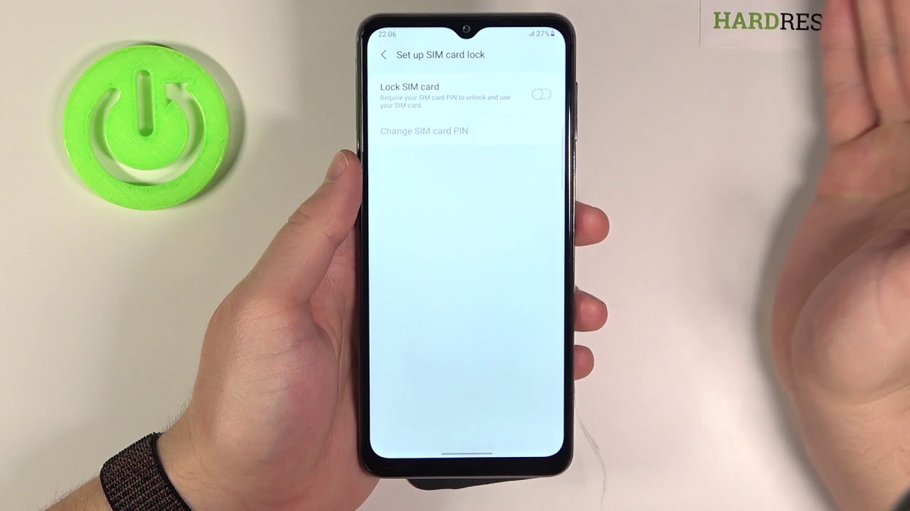How to Remove SIM PIN from SIM Card in Samsung Galaxy A32? - YouTube