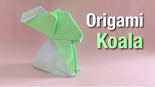 ORIGAMI KOALA EASY