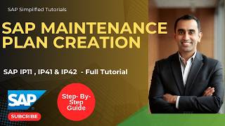 How to Create Maintenance Plan in SAP PM | Step by Step Tutorial (IP41 IP42)