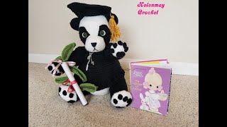 Helenmay Crochet Amigurumi Large Panda Bear Part 3 of 5 DIY Video