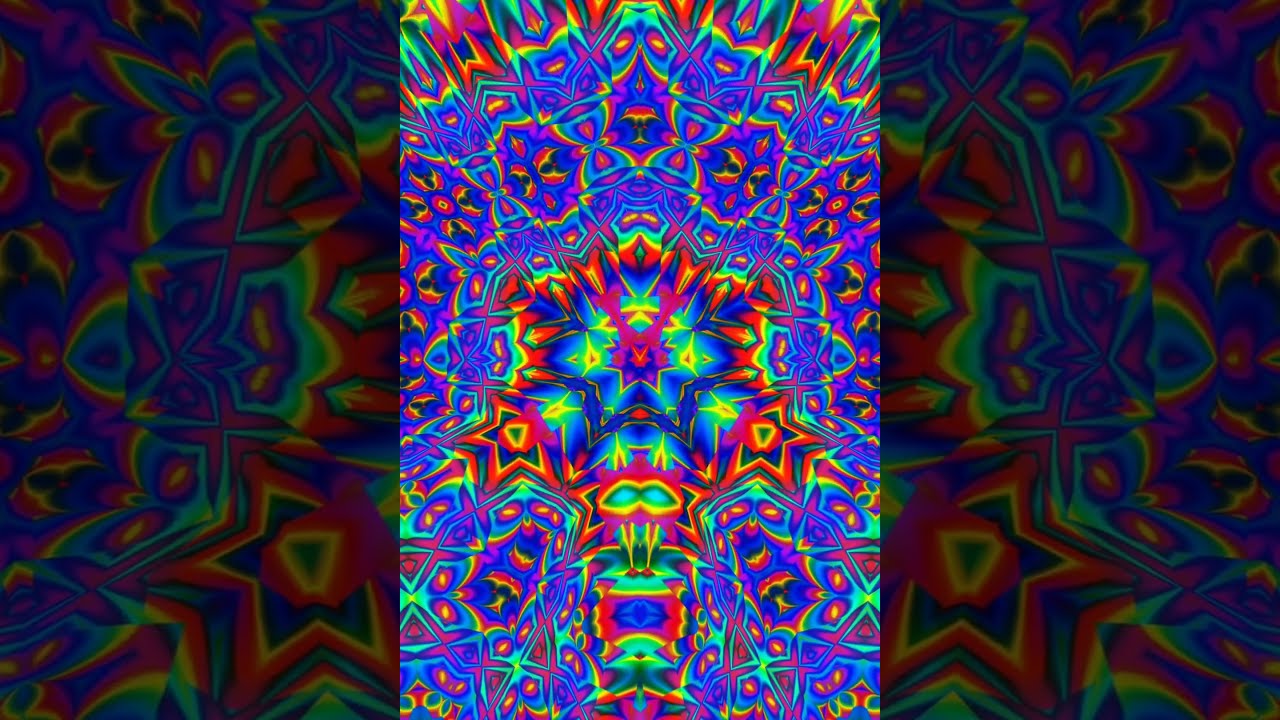 Vibrant Kaleidoscope Visual Art | Psychedelic Mandalas | Kaleidoscope Visuals Animation