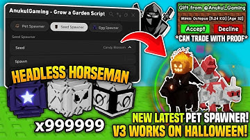 [👻] NEW PET SPAWNER! 🦝 Grow a Garden 🌶️ Script! • No Key 🔥 *UNPATCHED* ✅ 100% Work 🌈 - Anukul Hub V3