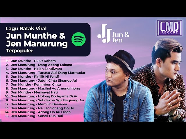 Kumpulan Lagu Batak Viral Terpopuler Jun Munthe & Jen Manurung (Official HD Music) class=