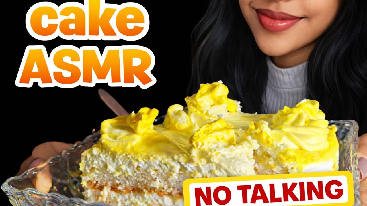 ASMR eating pineapple cake 🍍 (soft eating sounds) NO TALKING | cocozASMR 
