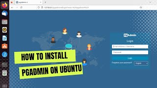 how to install pgadmin on ubuntu 22.04