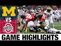 3 michigan vs 2 ohio state  2016 game highlights  2010s games of the decade