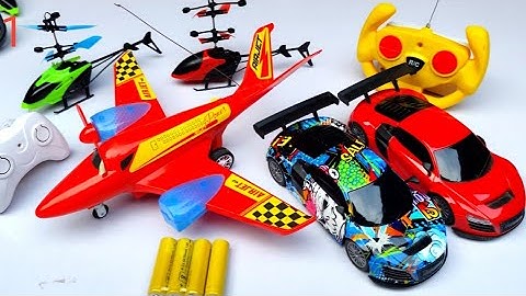 Radio Control Airbus A380 Aeroplane Unboxing And Testing RC Rechargeable Helicopter RC Speed Cars