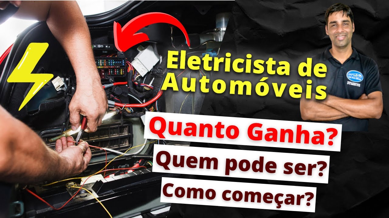 TUDO SOBRE o Eletricista Automotivo + Dicas - Minha História - YouTube