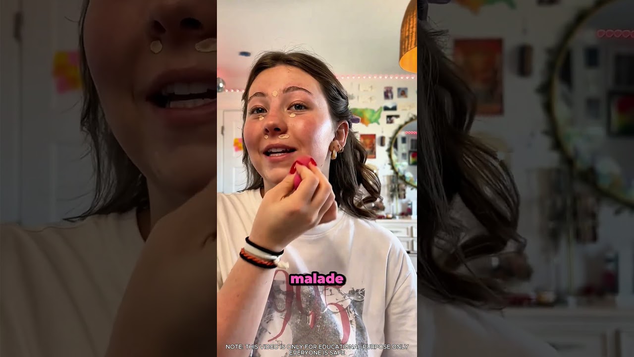 Elle m'a vraiment fait peur pendant que je me maquillais ! 💄😱