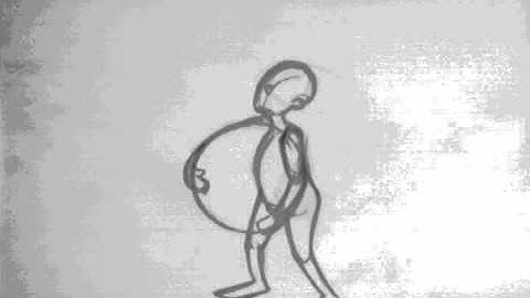 weight lift and toss animation