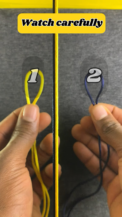 The easy way to start your square knot macrame bracelet #diy #bracelet #handmade #craft #art #knot