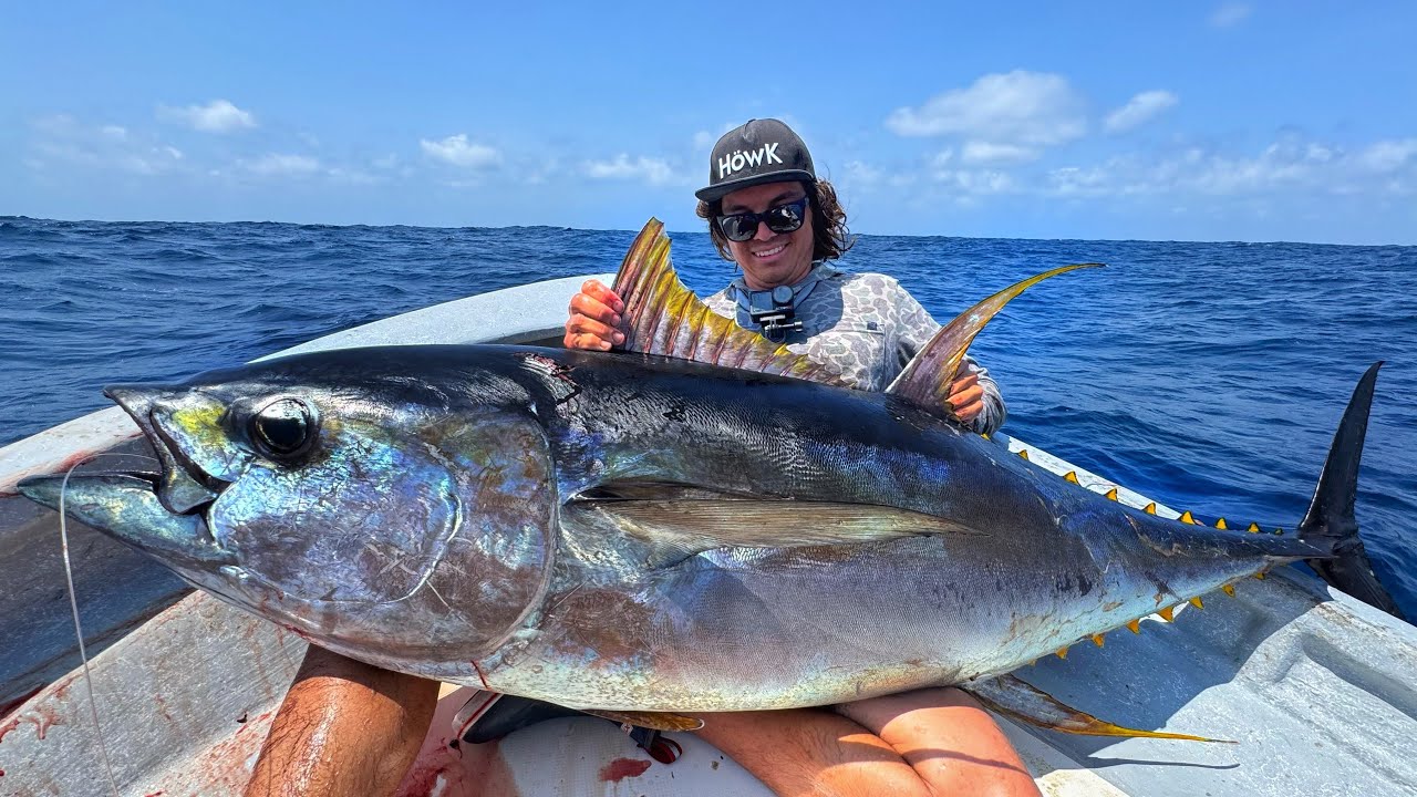 Pesca de Atún Gigante con Señuelo | Captura y Cocina