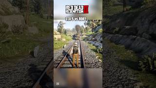 GTA 5 VS RDR2 Details #rdr2 #rdr #reddeadredemption2 #shorts #trending #viralvideo #gta #2k
