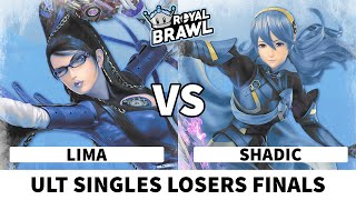 Royal Brawl 2022 - Losers' Finals - Lima (Bayonetta) VS SHADIC (Corrin) Super Smash Bros. Ultimate