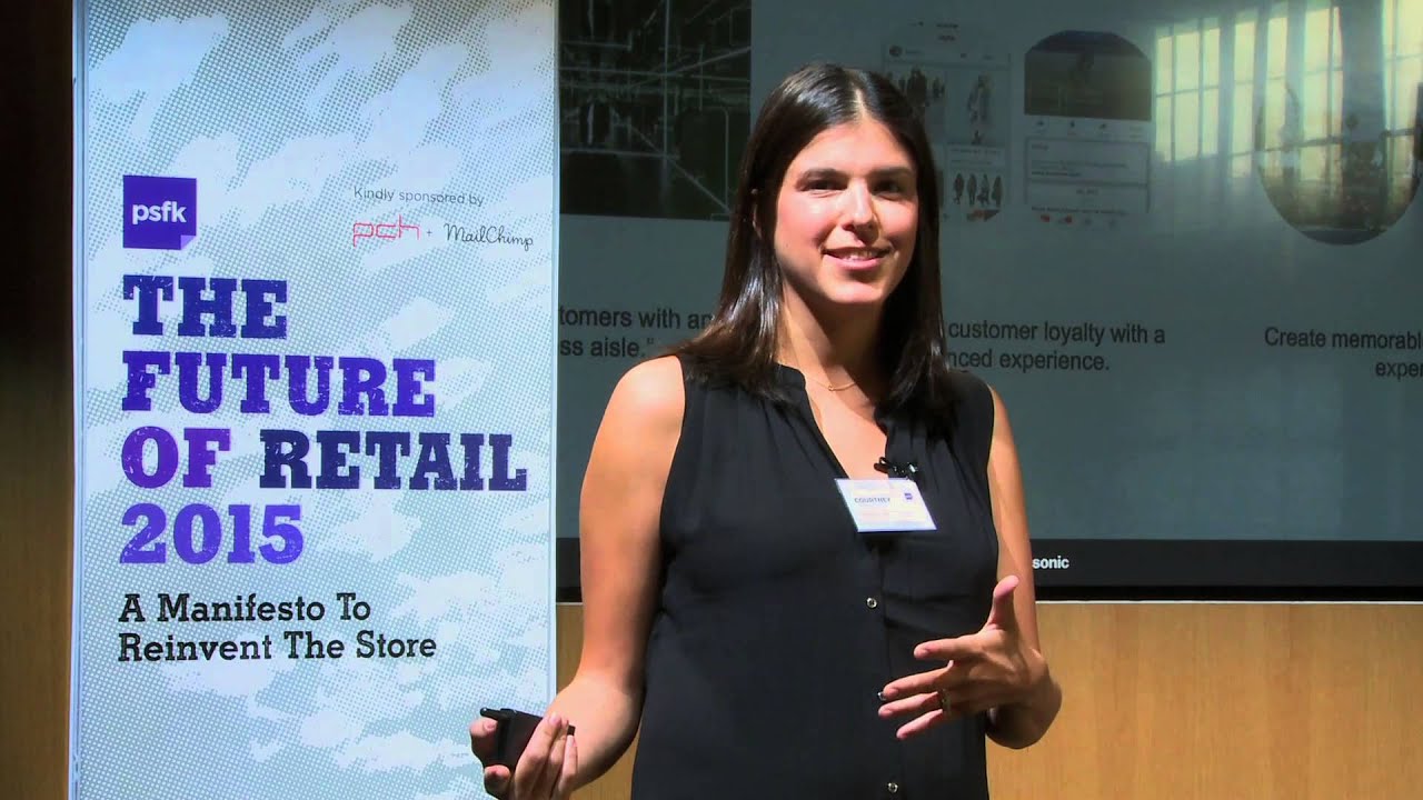 Courtney Lapin at PSFK Future of Retail Event in SF