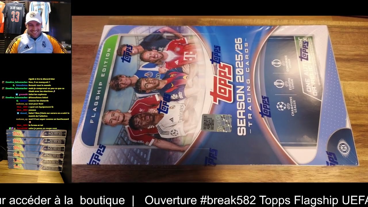 🔥 2025-26 Topps flagship UEFA et Panini Select NBA 2024-25 | OPENING, Boxbreak 🔥 !discord !sho