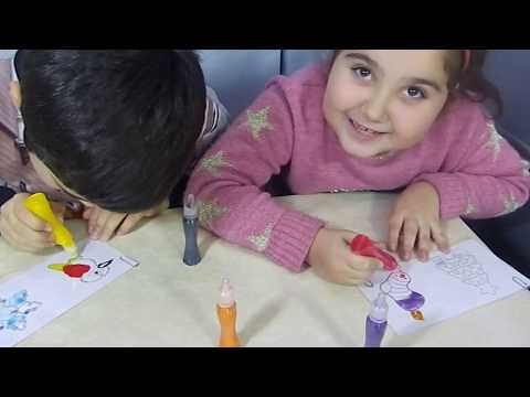 ვხატავთ შუშაზე.