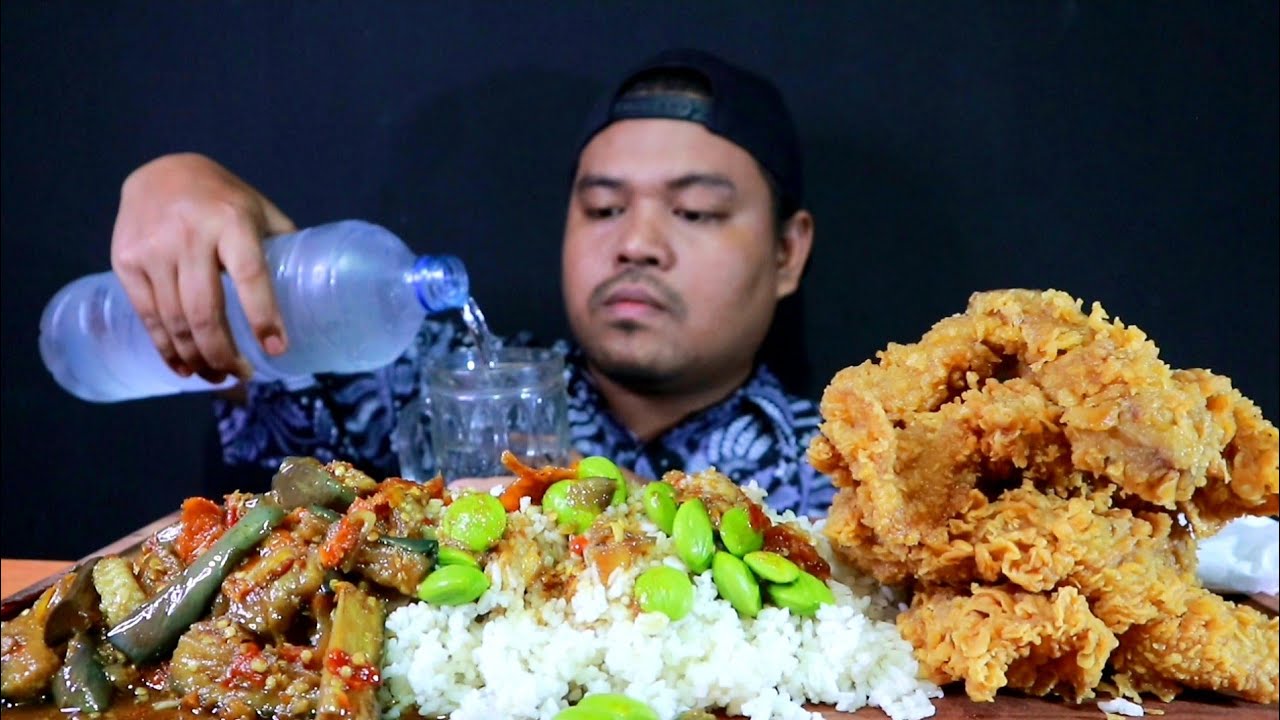 KANGEN MAKAN KEPALA AYAM KRISPI,OSENG TERONG,PETE