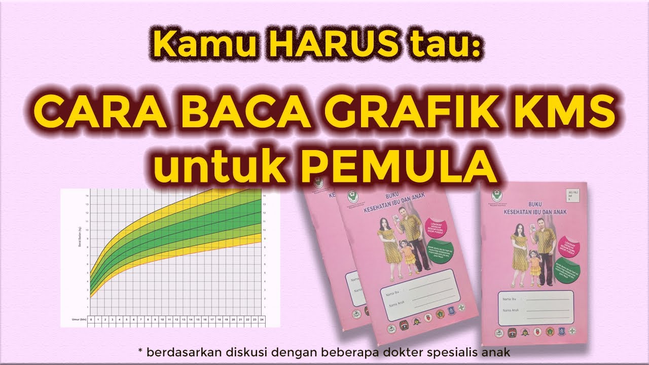 Cara Baca KMS untuk Pemula (Cara Pantau BB Anak Berdasarkan Diskusi dengan Dokter Anak)