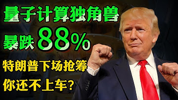 这家量子计算独角兽！暴跌88%！遭遇特朗普下场抢筹，你还不上车？背后逻辑很多人没懂！                        #美股 #投資 #熱門 #推薦 #rgti #ibm #google