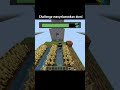 Challenge menyelamatkan domi #minecraft #shorts