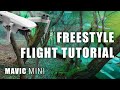 Mavic mini Narrow spaces Freestyle flight Cinematic (FPV mode)