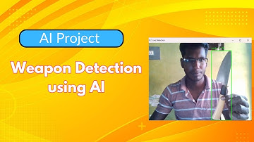 Real time weapon detection | weapon detector using yolov5 ,Python | Ai | Machine learning project