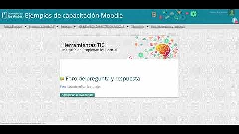 ¿Cómo crear un foro de preguntas y respuestas en Moodle?