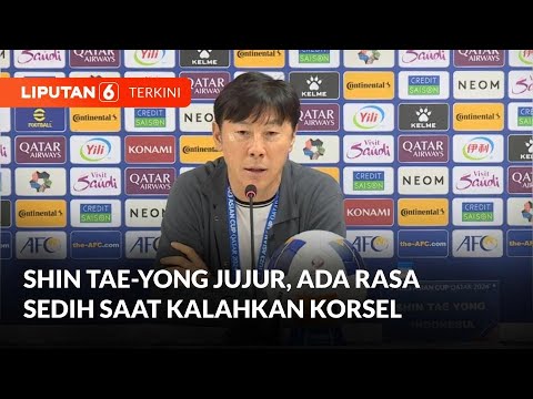 Perasaan Shin Tae-yong Usai Timnas Indonesia U-23 Singkirkan Korea Selatan | Liputan 6