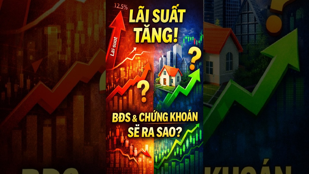 BĐS NGẦM - Lãi suất tăng 2026 Hiểu Cung Tiền Để Không Đu Đỉnh Chứng Khoán Và Bất Động Sản