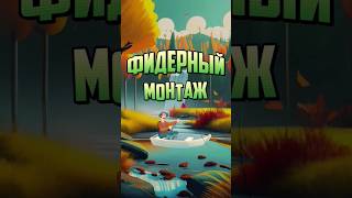 Какой монтаж выбрать для фидера. Оснастка фидера #фидер #оснасткафидера