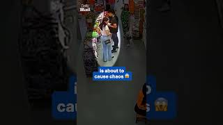 Shopper’s mobile phone bursts into flames