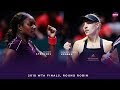 Angelique Kerber vs Sloane Stephens | 2018 WTA Finals Singapore Round Robin | WTA Highlights