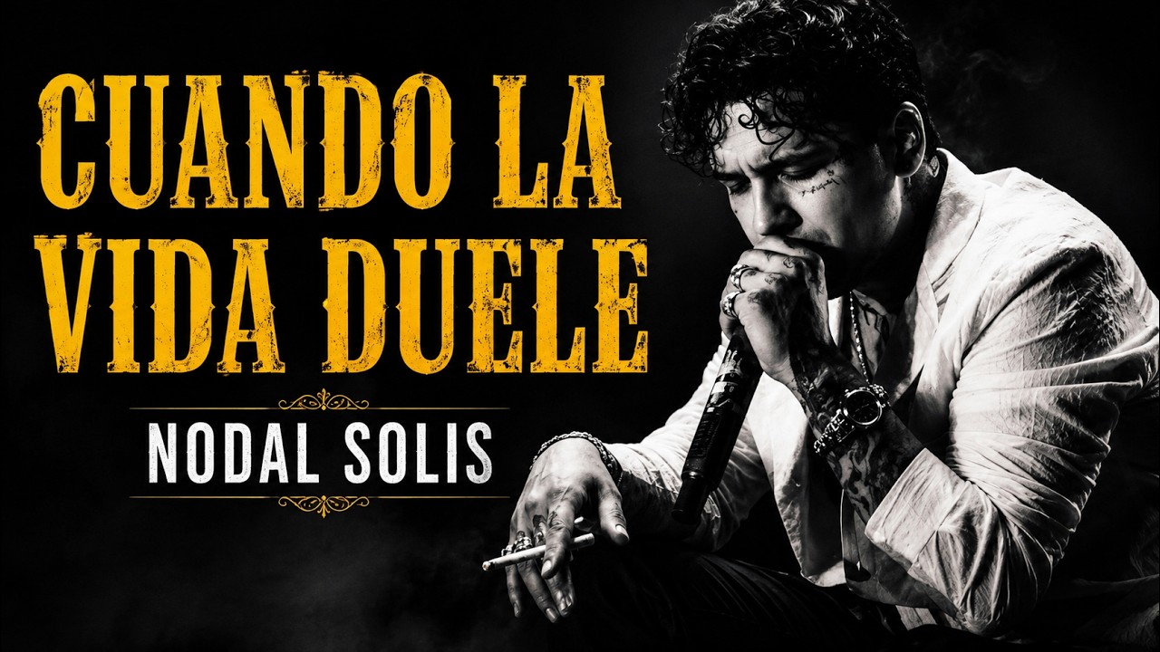 CUANDO LA VIDA DUELE - NODAL SOLIS (Canción Que Hará Llorar a Quienes Lo Dieron Todo)