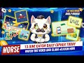 13 June CATGM Daily Cipher Today⚡️CAT GOLD MINER OFFICIAL
