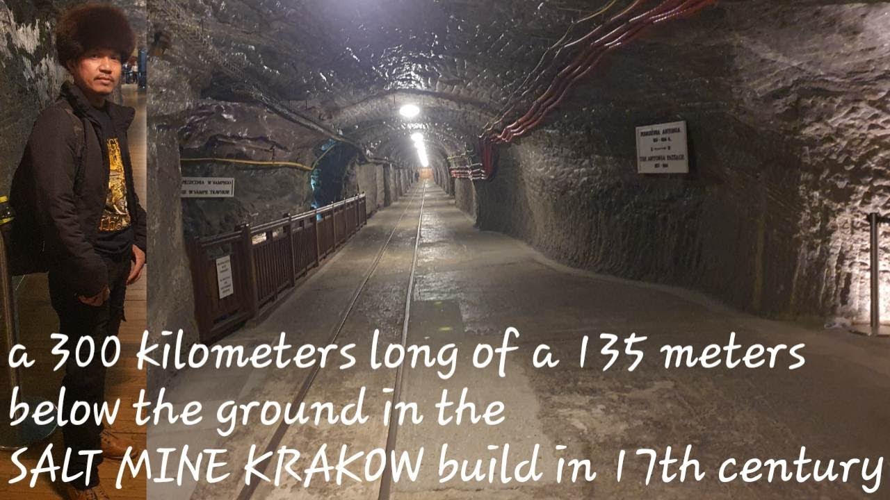 300 kilometers long way under the 135 meters below the ground in SALT