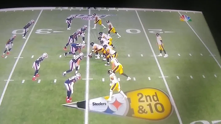 Pittsburgh Steelers ghost snap on MNF.  Entire off...