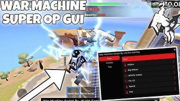 WAR MACHINE SUPER OP GUI | ARCEUS X • DELTA • FLUXUS • HYDROGEN