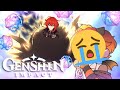 FARMING PRIMOS FOR WRIO CUZ HE DONT WANNA COME HOME 😭☕ || Genshin Impact Stream ||
