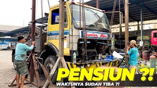 PENUH KARAT DAN SUDAH MAU AMBROL !! ANGKAT KEPALA TRUK DEREK SUMBER ALAM #part1