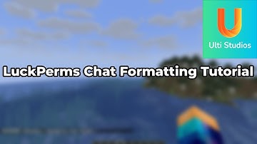 LuckPerms Chat Formatting Tutorial (Prefixes & ItemsAdder Icons)