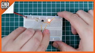 LDR ve Transistör ile LED Parlaklığı Ayarlama | Deney 13 | Arduino Öncesi Temel Elektronik