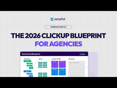 The 2026 ClickUp Blueprintfor Agencies