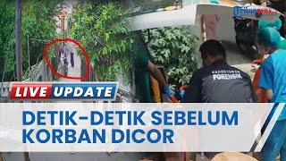 Detik-detik Dua Wanita sebelum Tewas Dicor di Kota Bekasi, Terekam CCTV Digiring Pelaku ke TKP